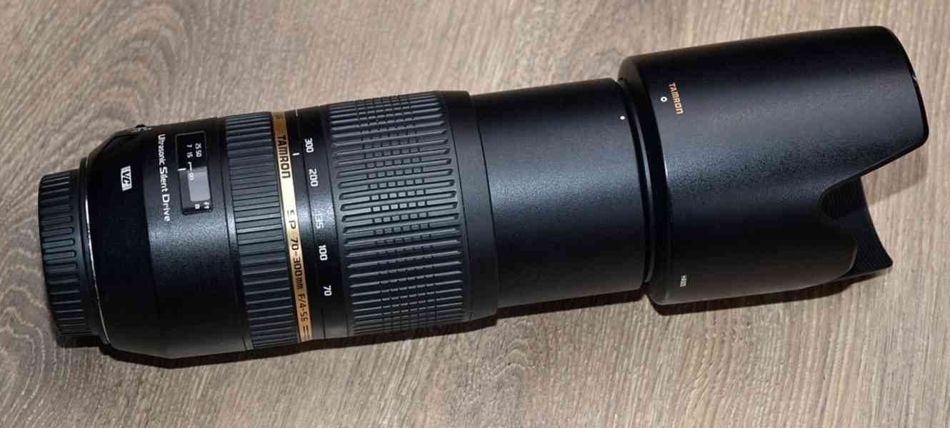 pro Canon - Tamron SP 70-300mm 1:4-5.6 USD IF VC - foto 8