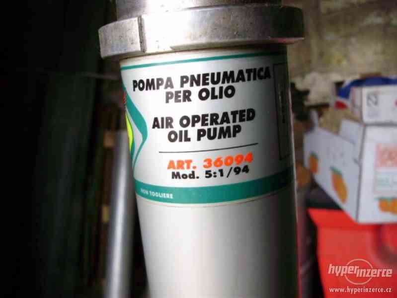 tlakové dávkovače oleje, poháněné tlakovým vzduchem - foto 1