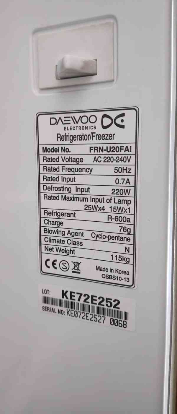  Side-by-Side lednička s mrazákem a dávkovačem vody/ledu  - foto 5