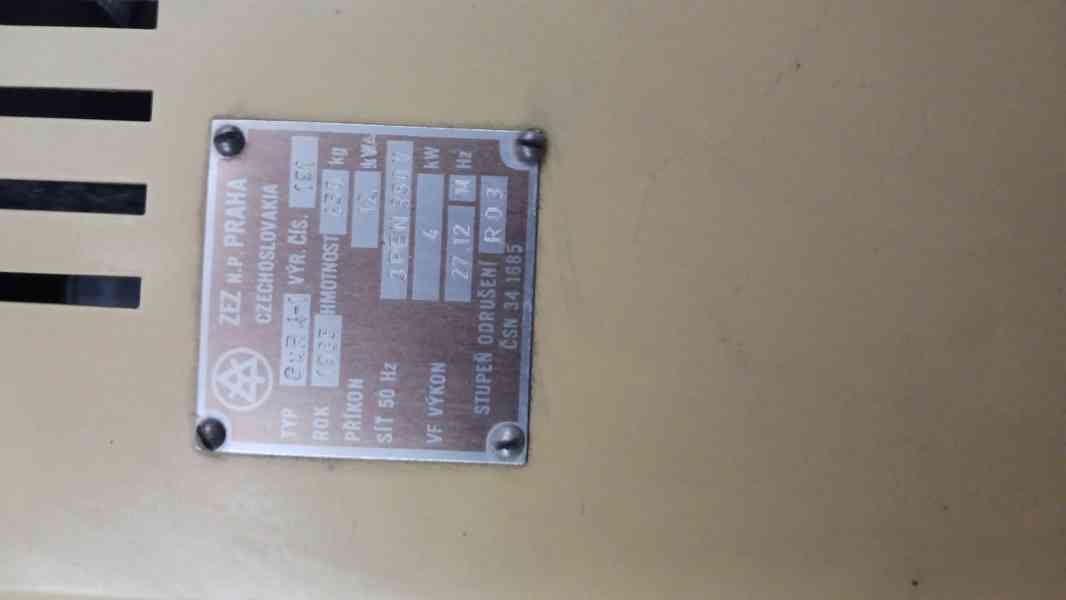 Vysokofrekvenční lis s generátorem  - foto 4