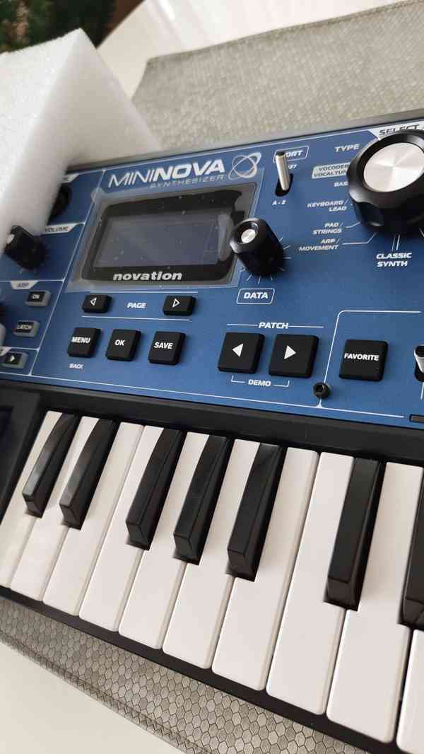 Prodám NOVATION miniNOVA Syntezátor - foto 3