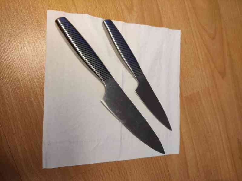 kuchyňský nůž (2 ks/druhy/délky) IKEA 365 - zánovní