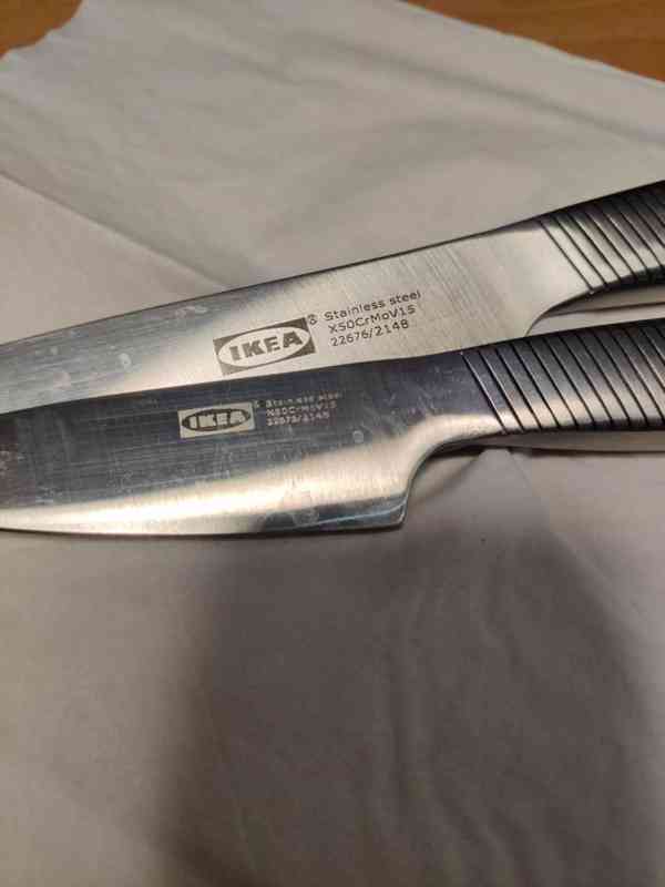 kuchyňský nůž (2 ks/druhy/délky) IKEA 365 - zánovní - foto 5