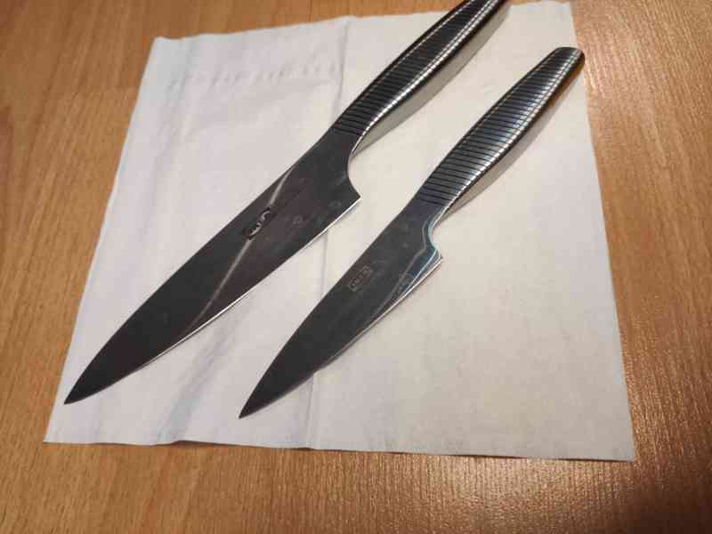 kuchyňský nůž (2 ks/druhy/délky) IKEA 365 - zánovní - foto 3