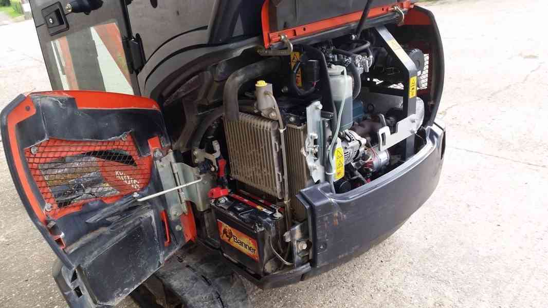 Kubota KX016-4 Mini rýpadla - foto 8