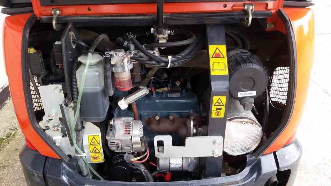 Kubota KX016-4 Mini rýpadla - foto 9