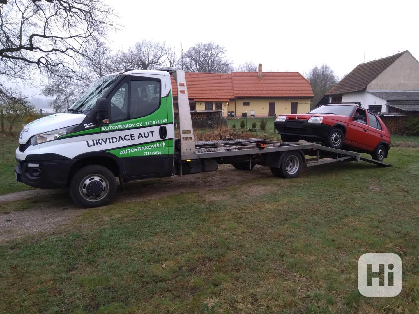 Ekologická likvidace auta na KLÍČ zdarma Tábor - foto 1