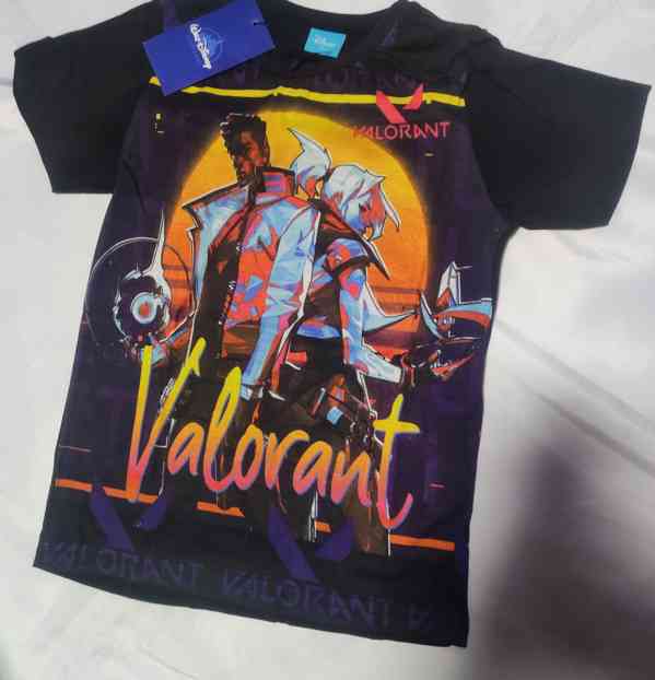 Dětské tričko Valorant, 3 vel. - foto 1