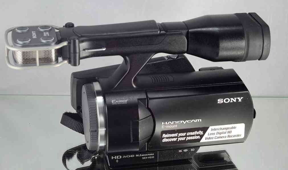 SONY NEX-VG10E+18-55mm *Handycam*14,2 Mpx*Full HDV - foto 4