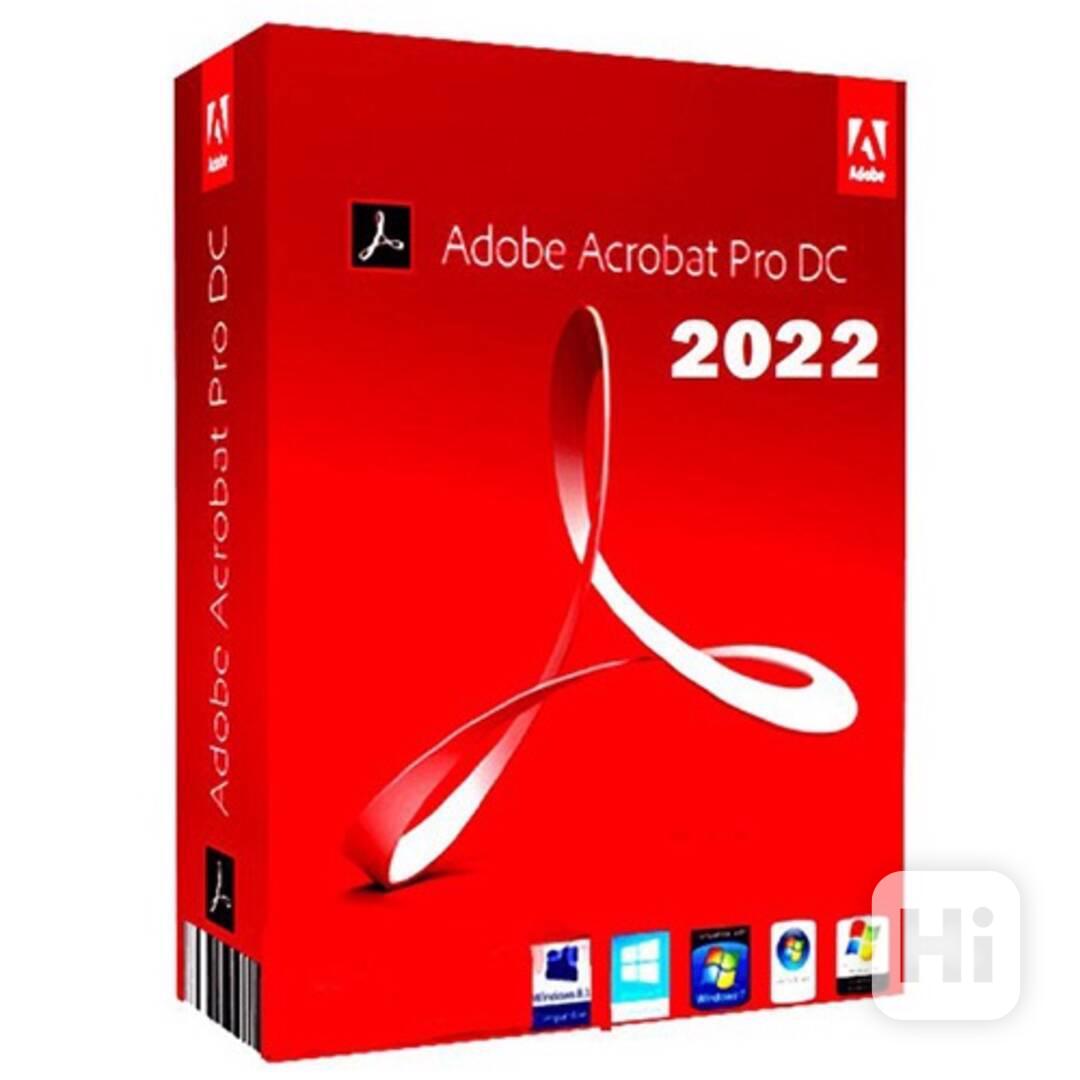 Adobe Acrobat Pro DC 2022 , Lifetime for Win  - foto 1