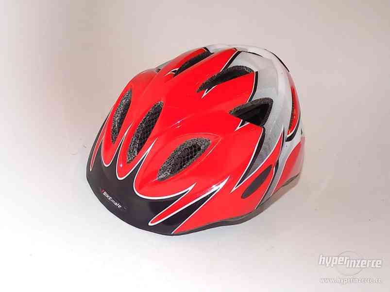 Cyklistická dětská helma S přilba na kolo vel. 47-52cm. - foto 1