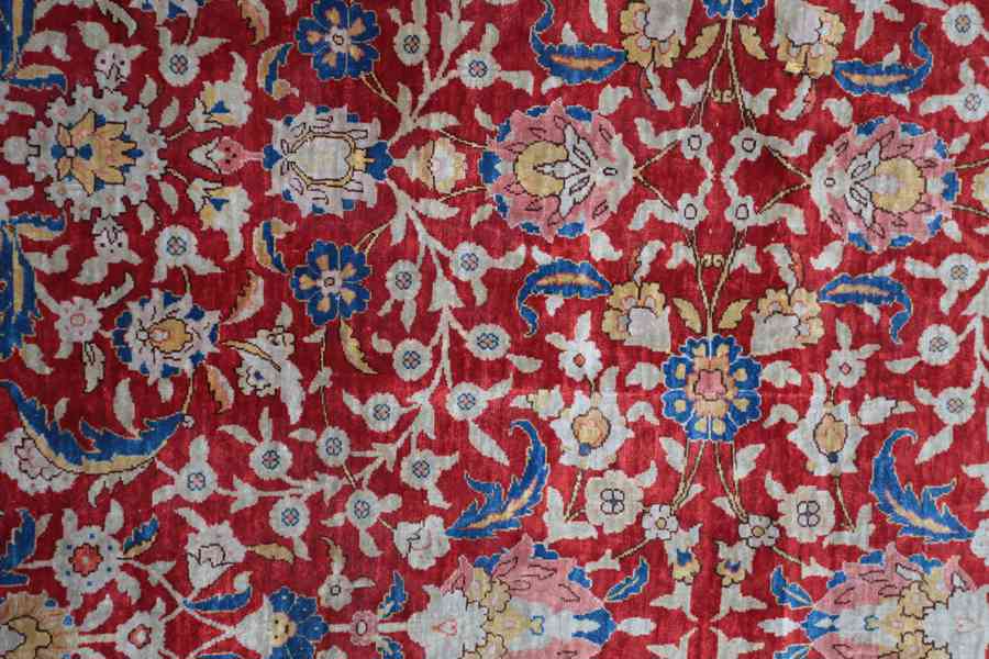 Hedvábný koberec Ghoum milon uzlíků 136 X 82 cm - foto 3