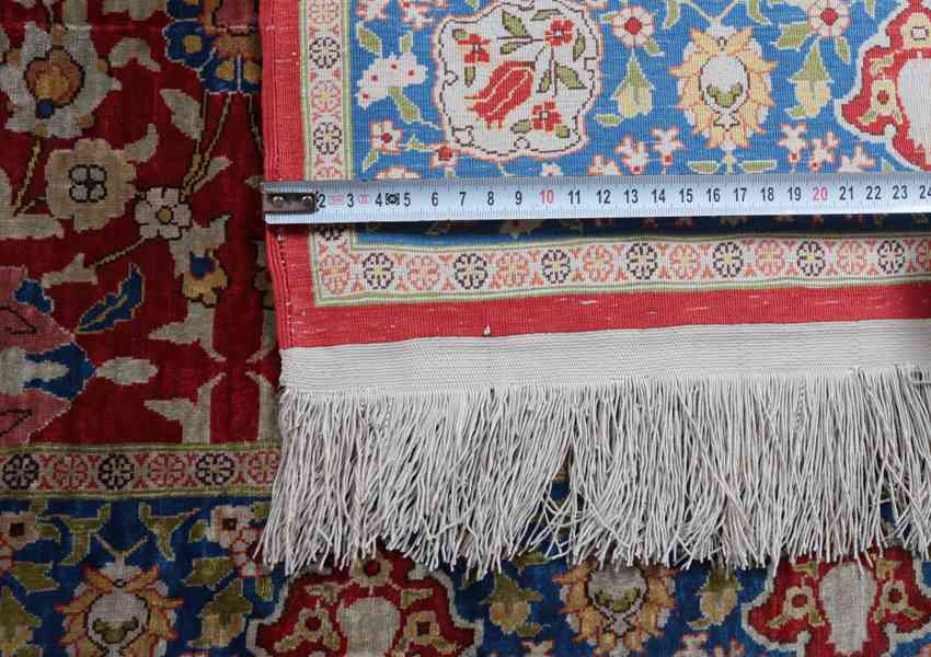 Hedvábný koberec Ghoum milon uzlíků 136 X 82 cm - foto 5