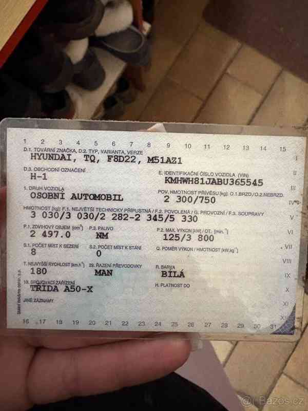 Hyundai H 1 2,5   125 kW | 8 míst | manuál | - foto 5