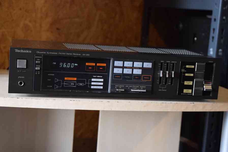 TECHNICS SA-250 LEVNÝ STEREO RECEIVER  !! - foto 1