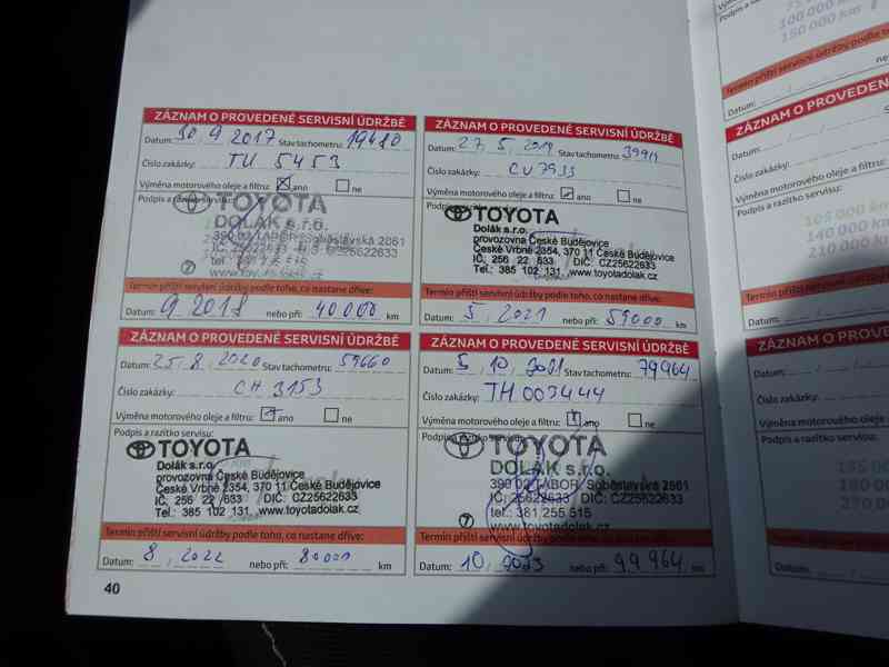 Toyota Rav4 2.0D4D r.v.2016/12 2.Maj.serv.kníž.ČR - foto 23