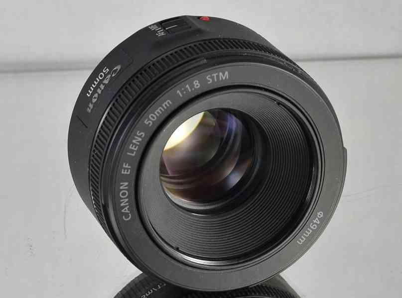 Canon EF 50mm f/1.8 STM **fullframe - formát*Pevný - foto 4