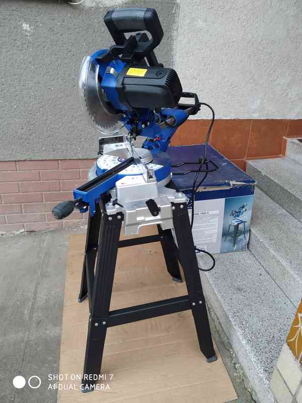 Prodám NEPOUZITOU pokosovou pilu s posuvem LUX-TOOLS ZKGS-16 - foto 3