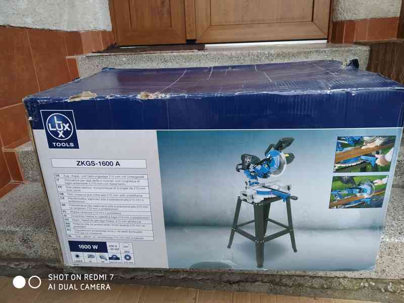 Prodám NEPOUZITOU pokosovou pilu s posuvem LUX-TOOLS ZKGS-16 - foto 9