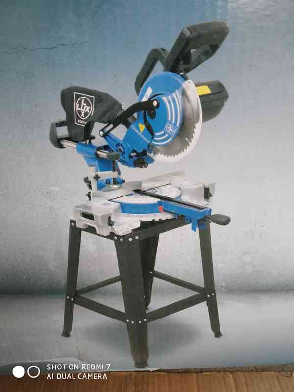 Prodám NEPOUZITOU pokosovou pilu s posuvem LUX-TOOLS ZKGS-16 - foto 8