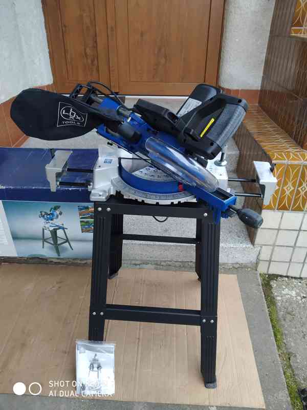 Prodám NEPOUZITOU pokosovou pilu s posuvem LUX-TOOLS ZKGS-16 - foto 6