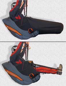 Paragliding - Gradient IMPULS 4 vel 30, sedačka  pultík - foto 4