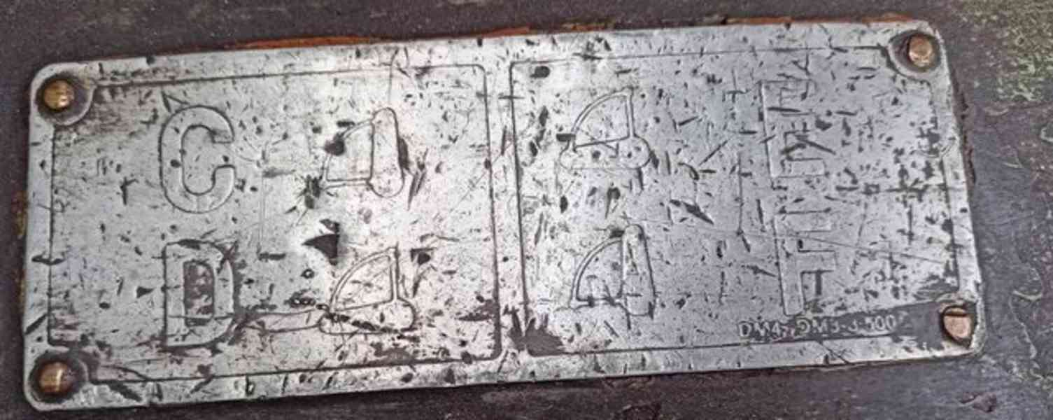 Soustruh hrotový DM4S-550 – 2000mm (16037.) - foto 6