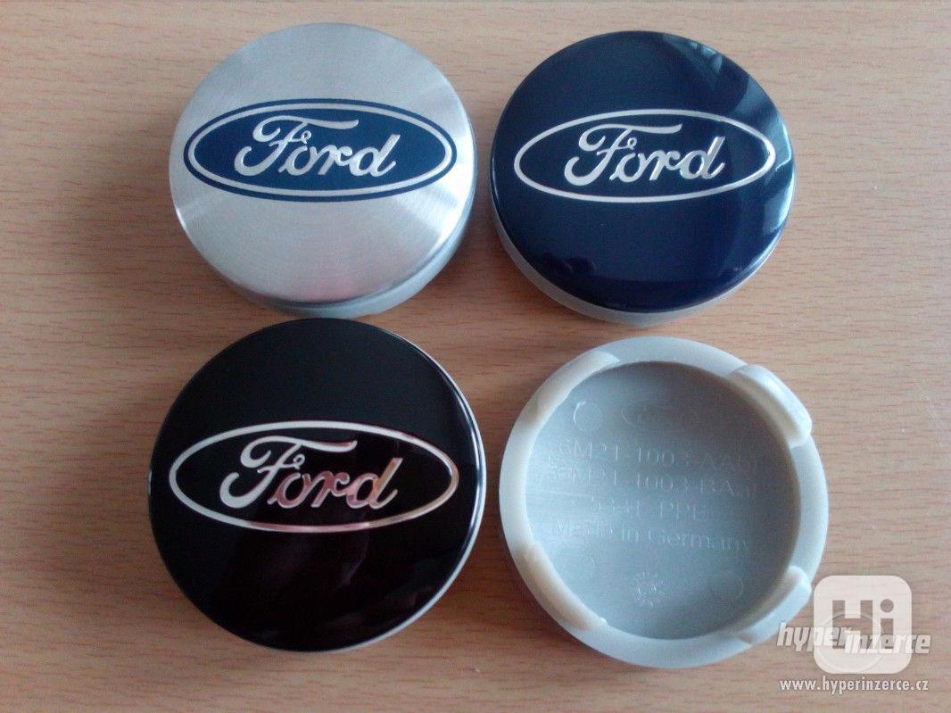 Sada 4 kusů krytek do disků na Ford /Vnější 54 a 60mm/ - foto 1