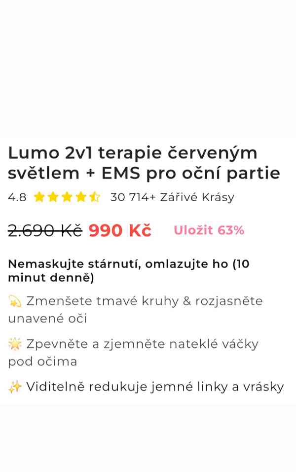 Terapie očí červeným světlem - foto 7