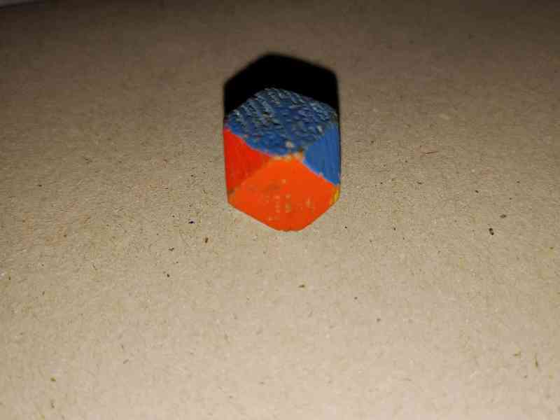 Retro dřevěný míč ke stolní kopané Igra - foto 3