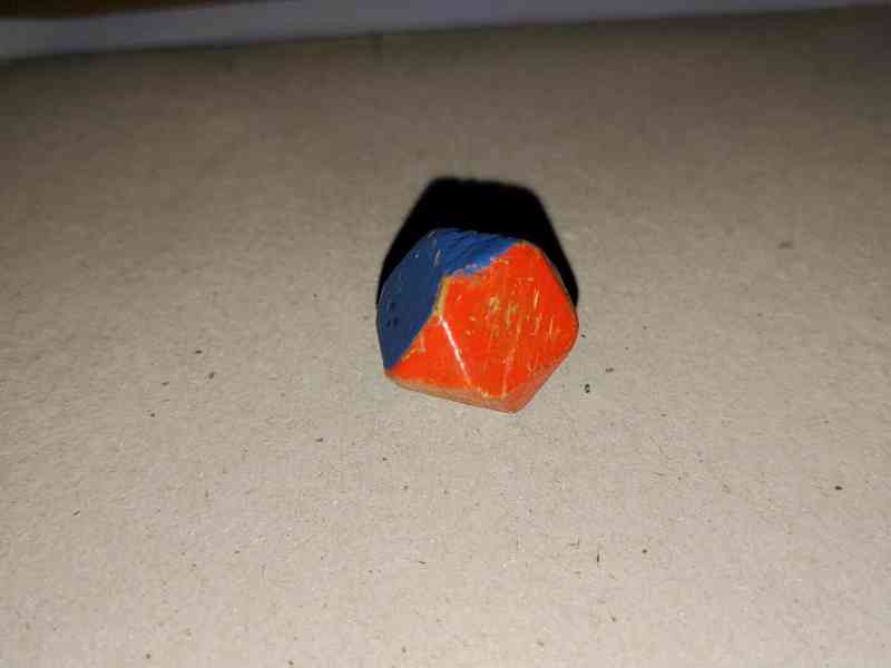 Retro dřevěný míč ke stolní kopané Igra - foto 2