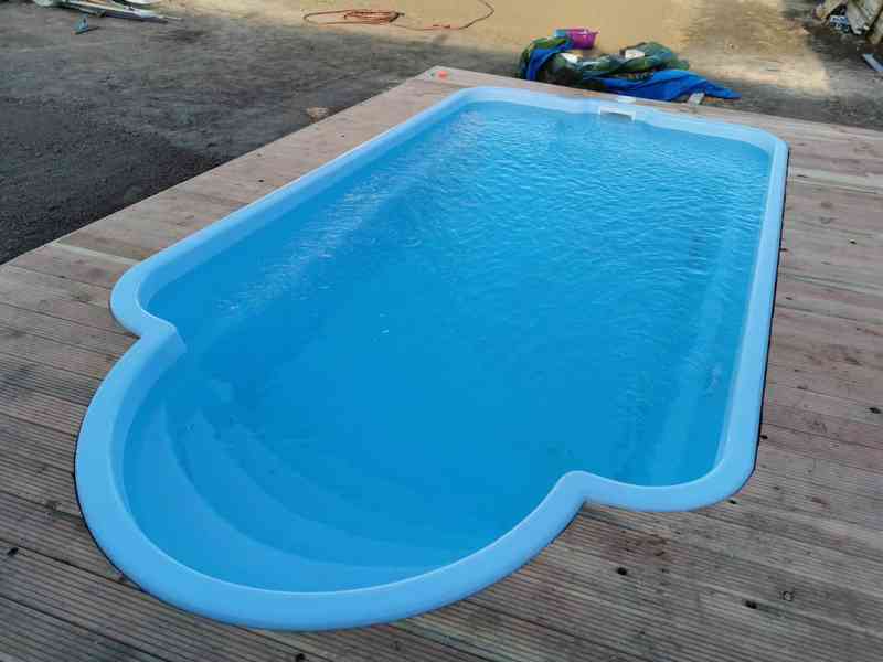 Polyesterový bazén 5,00x3,00x1,50m - foto 3