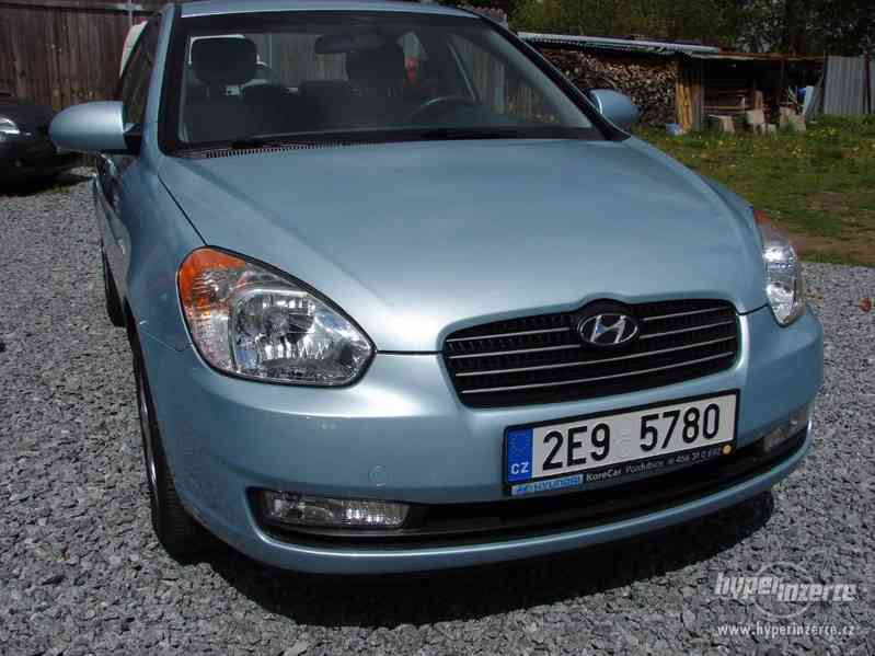 Hyundai Accent 1.4i r.v.2007/12 1.maj.serv.kníž.Koup.ČR - foto 1