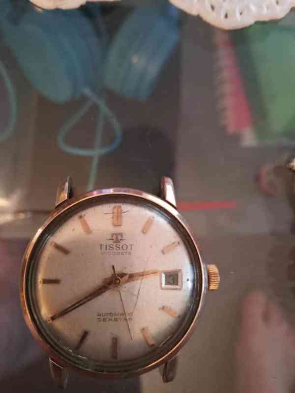 Zlaté hodinky TISSOT VISODATE SEASTAR - foto 2