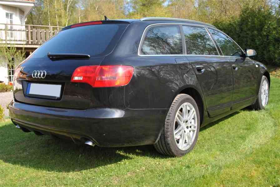 Zadni naraznik spoiler tuning audi a6 c6 04-08 sline S6 RS6 - foto 27