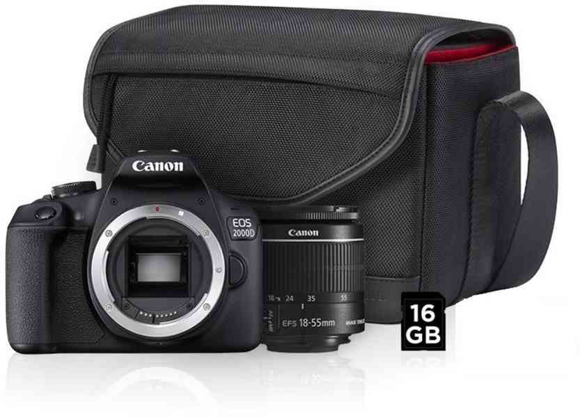 Canon EOS 2000D + EF-S 18-55 mm - foto 1