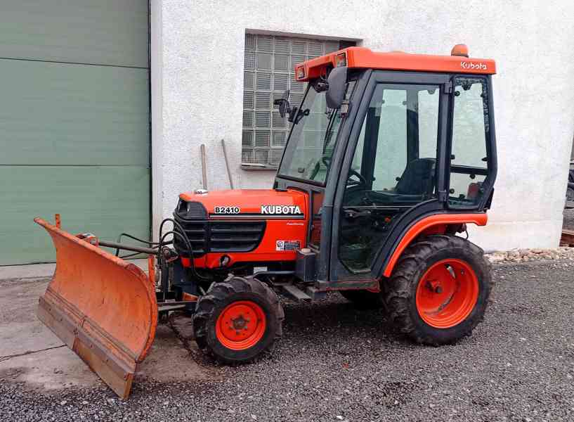 Kubota B2410 zimní údržba - foto 3