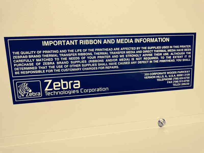 2ks tiskárna štítků Zebra 105S a Zebra 95 - v podstatě retro - foto 5