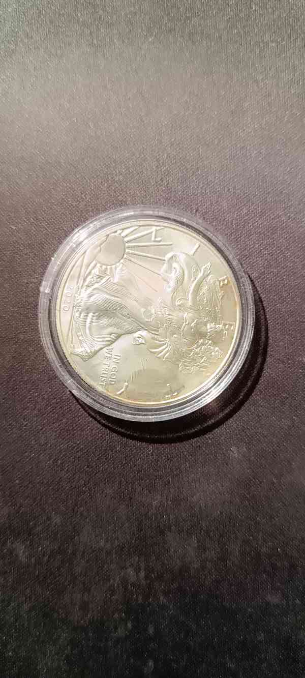 Stříbrné mince American Eagle 1Oz. (2020) - foto 1