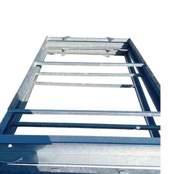 Nový profesionální sklopný přívěsný vozík 2,41m x 1,28m, DPH - foto 18
