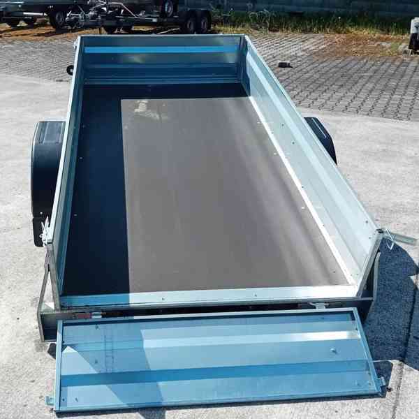 Nový profesionální sklopný přívěsný vozík 2,41m x 1,28m, DPH - foto 8