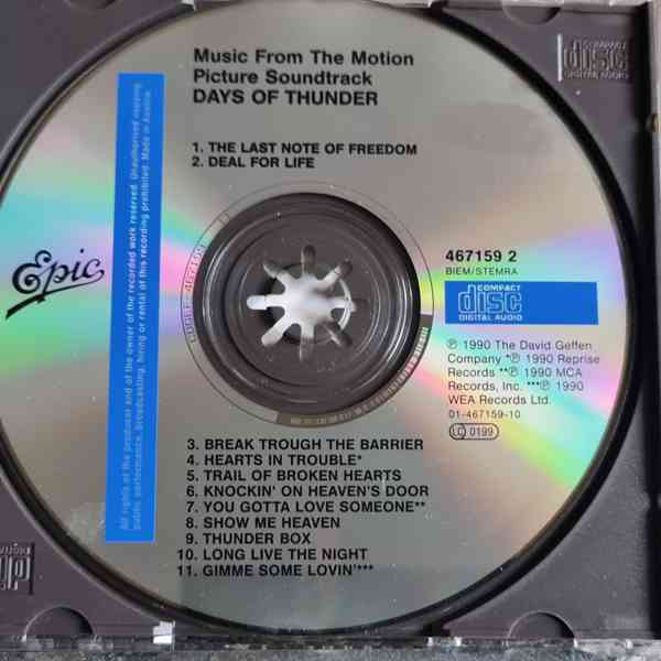 CD - DAYS OF THUNDER / Music From The Motion Picture Sountr. - foto 1