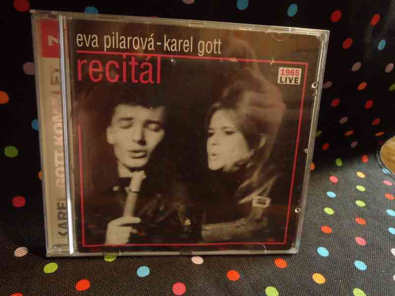 CD Karel Gott Eva Pilarová Recitál Komplet 7 RARE - foto 1