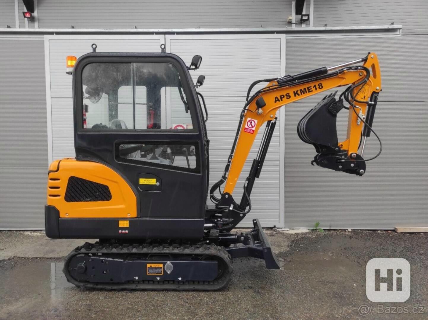 APS KME18 bagr, minibagr, rypadlo - foto 1