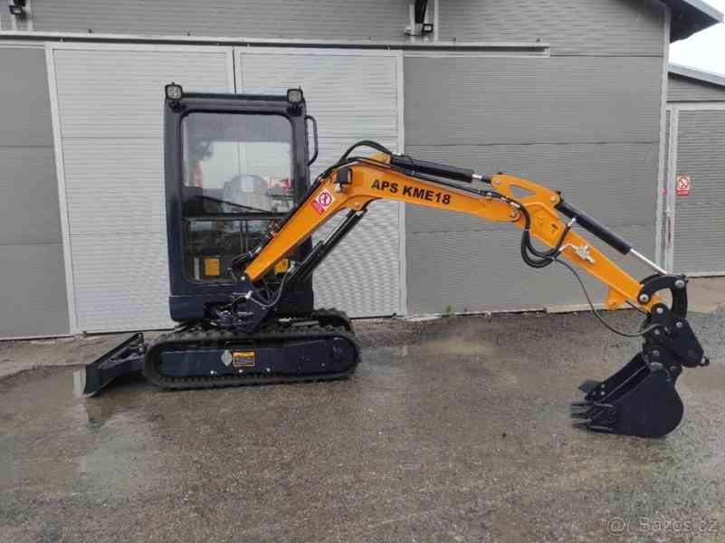 APS KME18 bagr, minibagr, rypadlo - foto 2