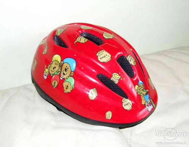 Dětská cyklistická helma M přilba na kolo Doggy Bello 52-56. - foto 1