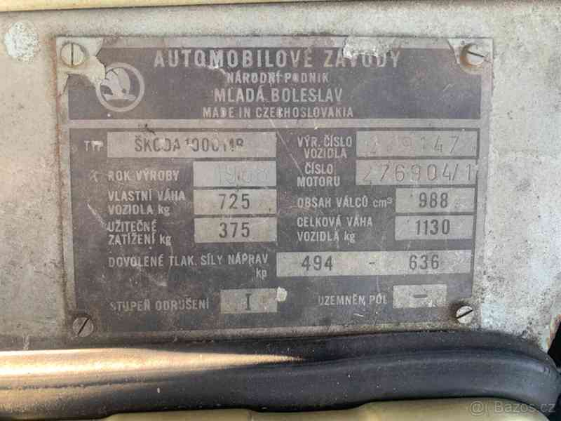 Škoda 1000 MB	 - foto 7