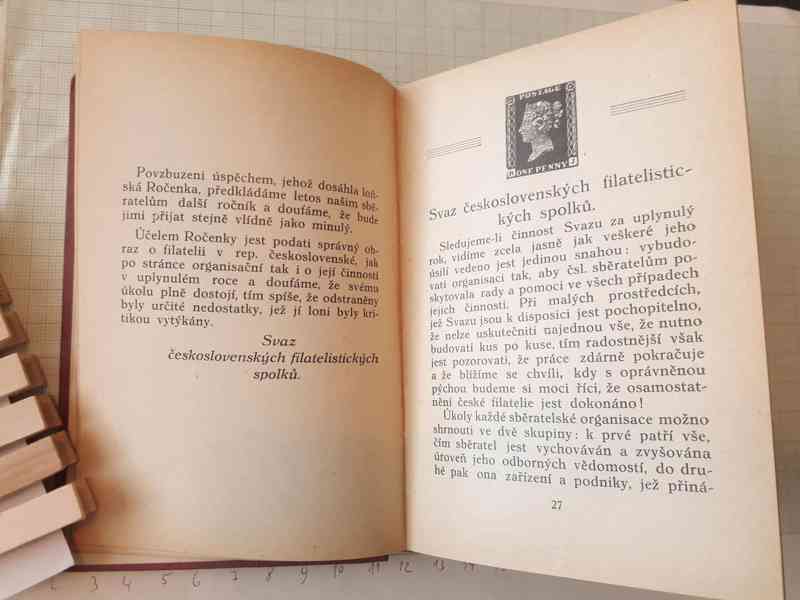 Ročenka československých filatelistů 1926 - foto 3