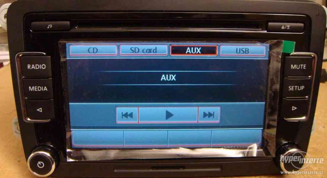 VW RCD510 6CD MP3 Wma USB SD - foto 4