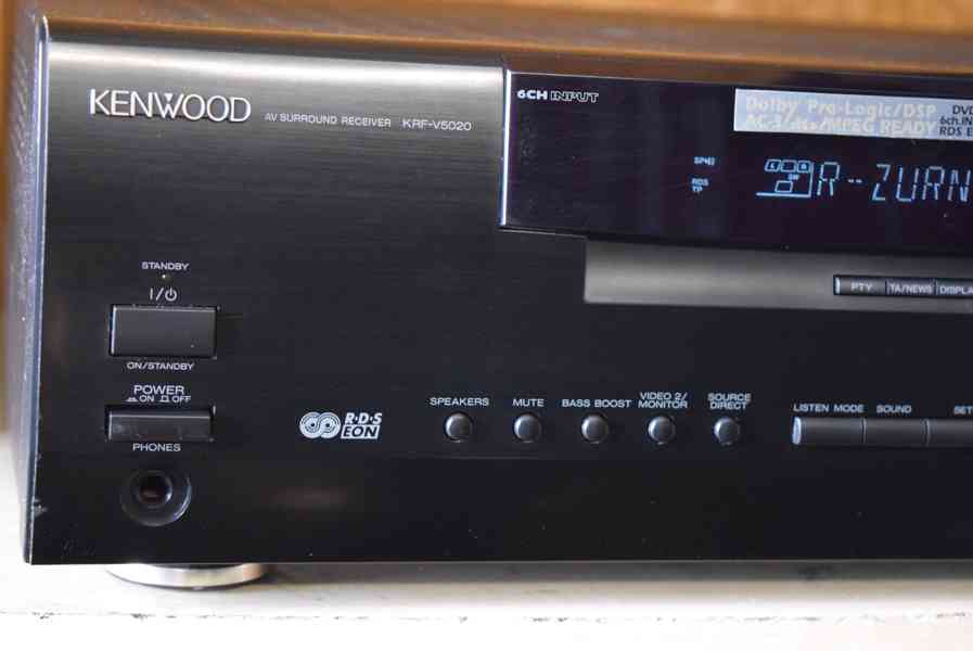 KENWOOD KRF-V5020 VÝBORNÝ AV STEREO RECEIVER 2 ! - foto 2